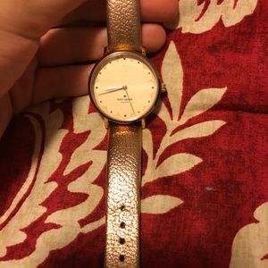 Rose Gold Leather Kate Spade Watch